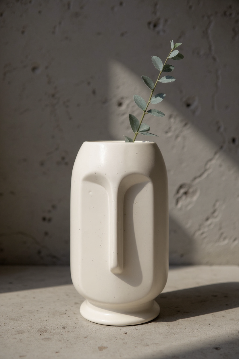 Claykaari Monarch Ceramic Vase – Sculptural Modern Accent Piece
