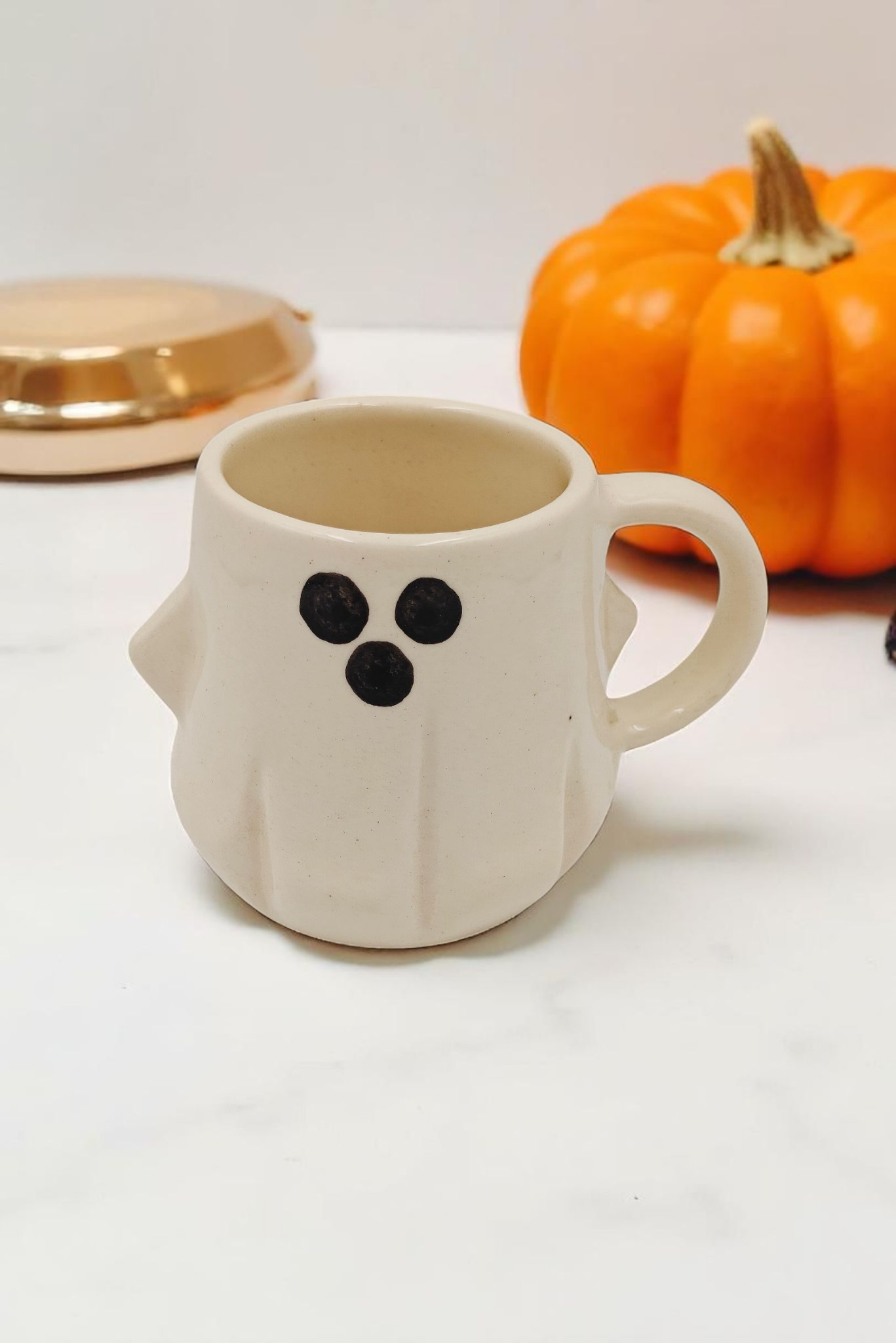 Cute Ghost Mug by Claykaari