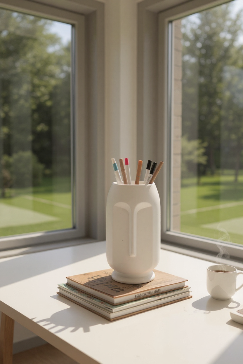 Claykaari Monarch Ceramic Vase – Sculptural Modern Accent Piece