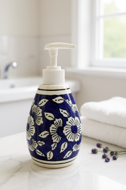 Royal Blue Handcrafted Handwash Dispenser