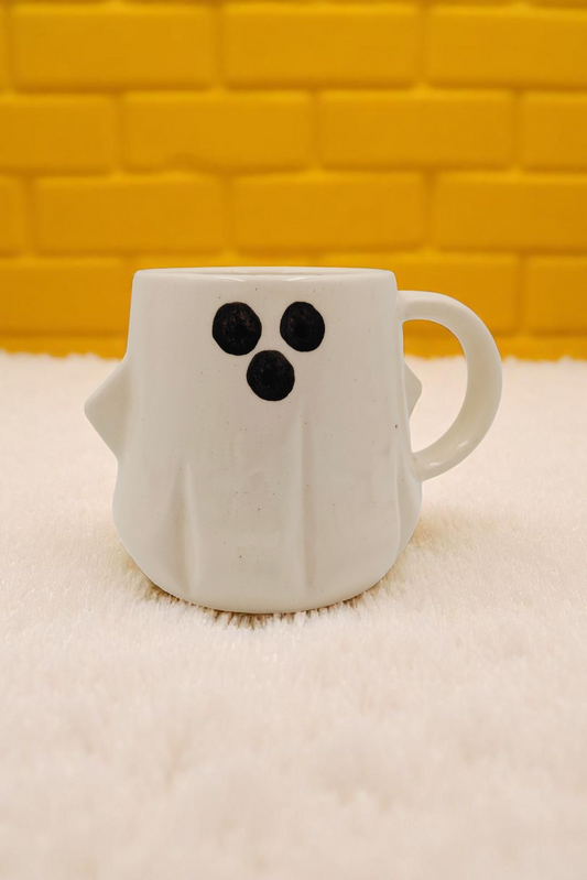 Cute Ghost Mug by Claykaari