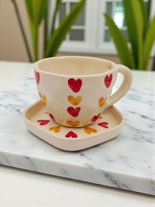 Sunny Sweetheart Cup & Saucer Set ☀️