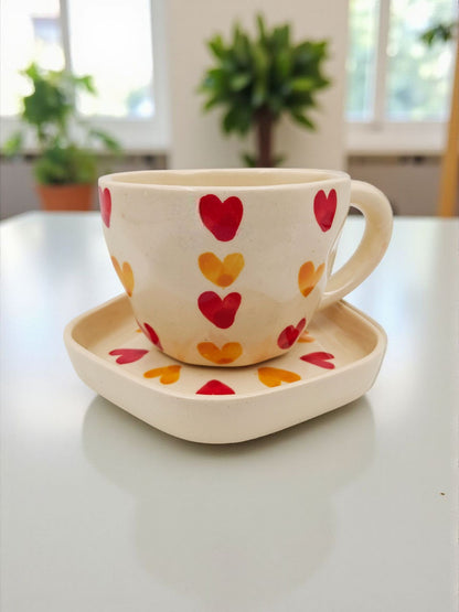 Sunny Sweetheart Cup & Saucer Set ☀️