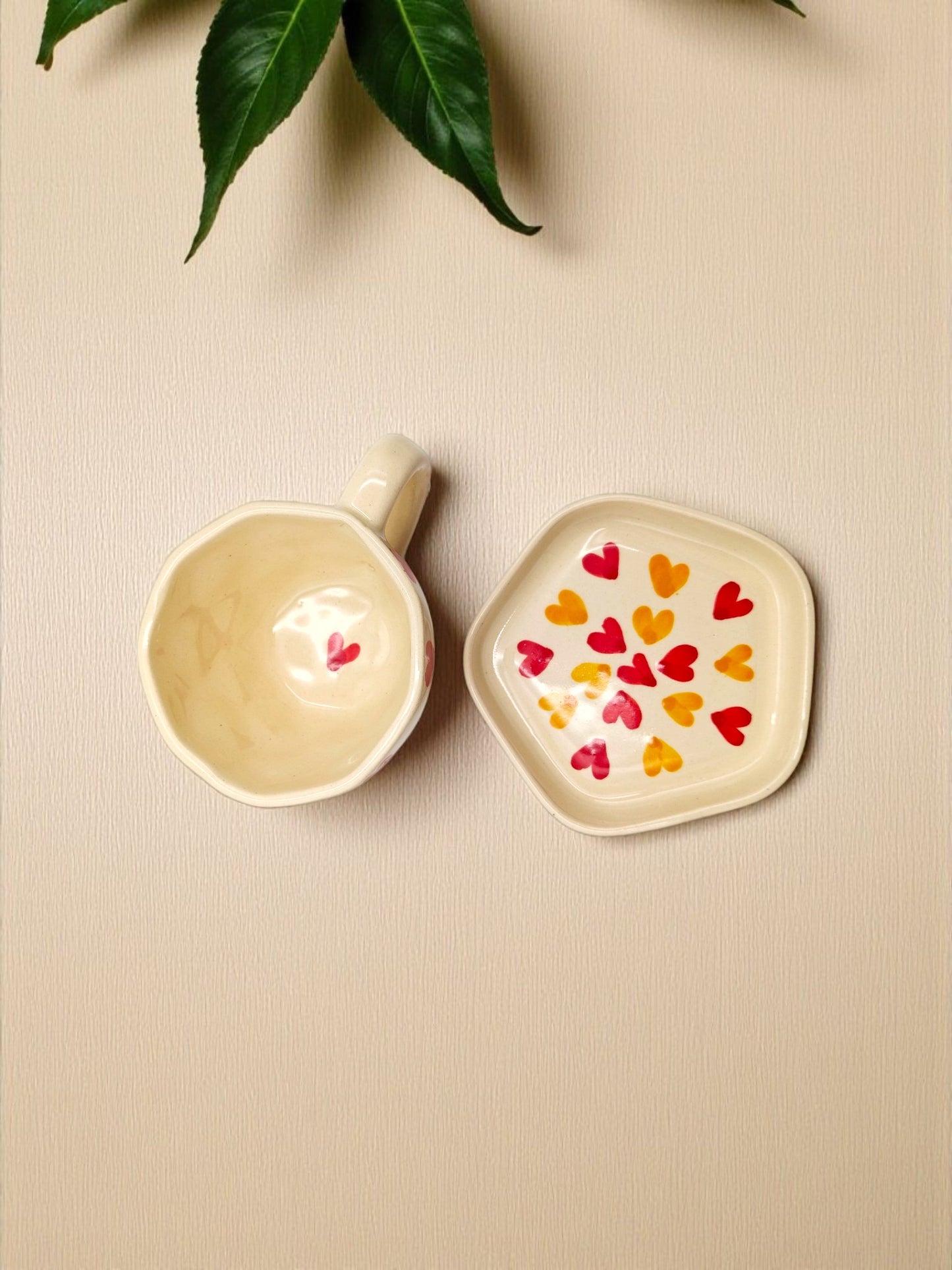Sunny Sweetheart Cup & Saucer Set ☀️