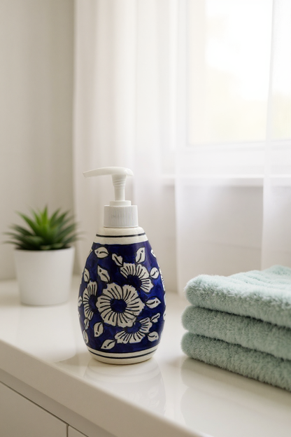 Royal Blue Handcrafted Handwash Dispenser
