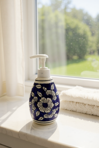 Royal Blue Handcrafted Handwash Dispenser