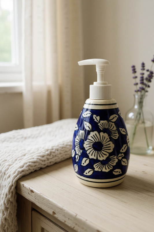 Royal Blue Handcrafted Handwash Dispenser