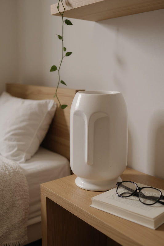 Claykaari Monarch Ceramic Vase – Sculptural Modern Accent Piece